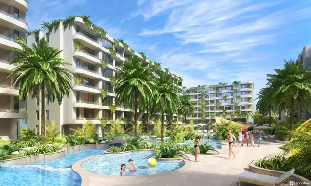 Layan Green Park Phase 2 — Бассейн и корпуса F, G, вид 2, Лаян, Пхукет