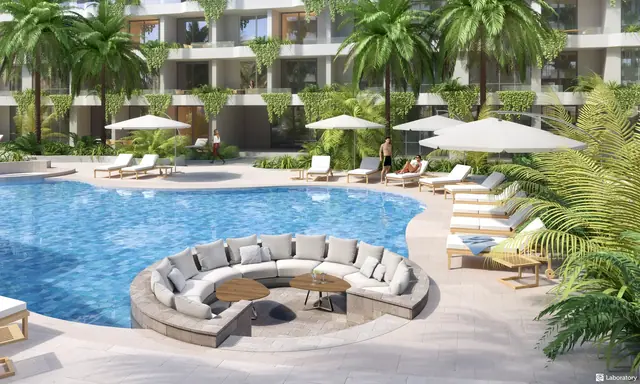 Layan Green Park Phase 2 — Лаунж-зона у бассейна, Лаян, Пхукет