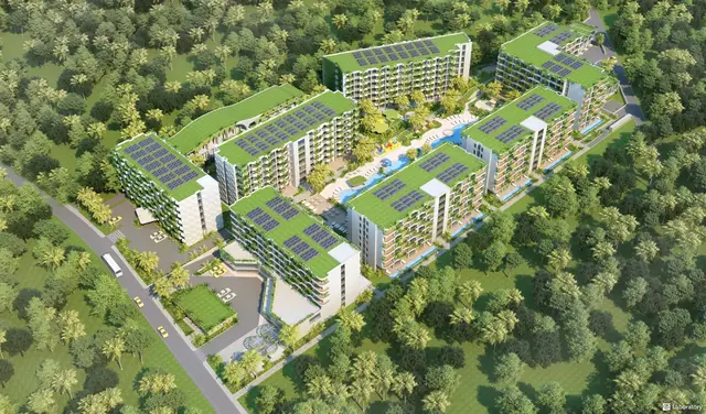 Layan Green Park Phase 2 — Комплекс с высоты, вид 3, Лаян, Пхукет