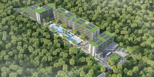 Layan Green Park Phase 2 — Очередь 2 с высоты, вид 2, Лаян, Пхукет