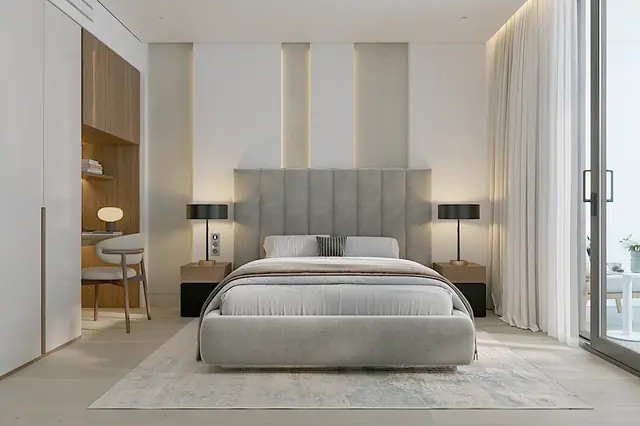 Layan Green Park Phase 2 — 1 спальня B: спальня, Лаян, Пхукет