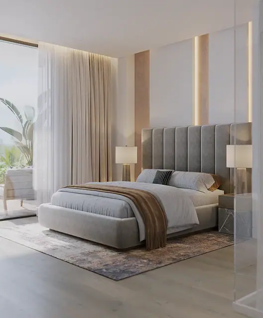 Layan Green Park Phase 2 — 3 спальни DM: спальня, Лаян, Пхукет