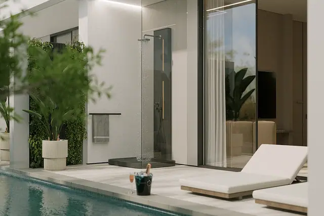 Layan Green Park Phase 2 — Дуплекс E: терраса с бассейном, Лаян, Пхукет
