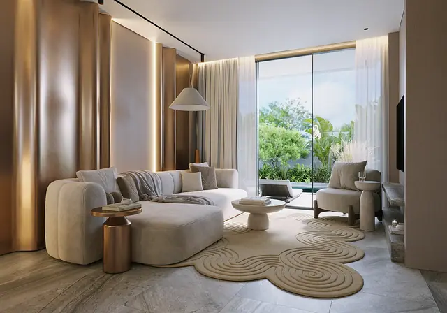 Layan Green Park Phase 2 — Дуплекс ESC: гостиная, Лаян, Пхукет