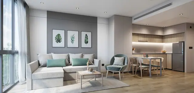 Layan Green Park — 1 спальня, гостиная и кухня, Лаян, Пхукет