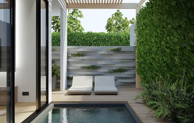 Layan Green Park — Частный бассейн у террасы, Лаян, Пхукет