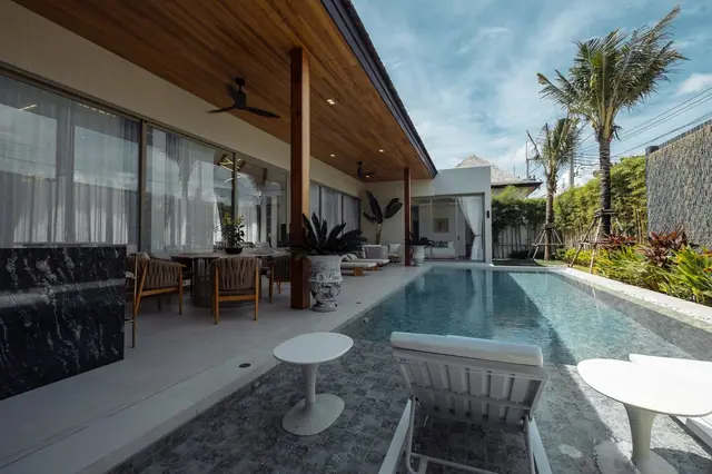 Layan Lucky Villas II — Бассейн и крытая терраса, Лаян, Пхукет