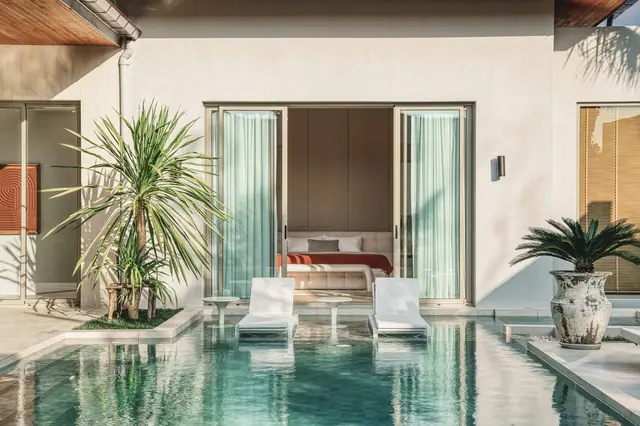 Layan Lucky Villas II — Терраса у бассейна, Лаян, Пхукет