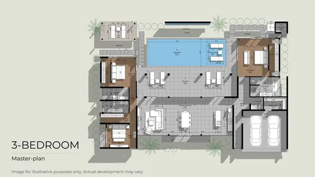 Layan Lucky Villas II — 3 спальни, Лаян, Пхукет