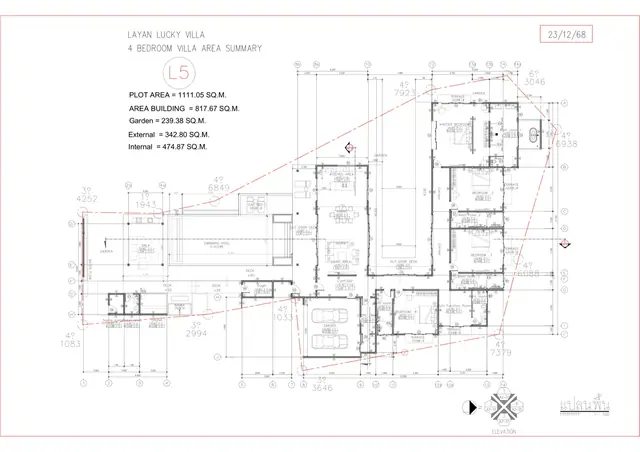 Layan Lucky Villas II — L5 — 4 спальни · 818 м², Лаян, Пхукет