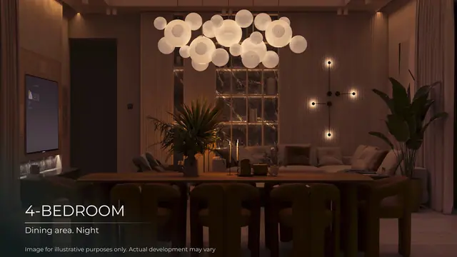 Layan Lucky Villas II — Столовая вечером, Лаян, Пхукет