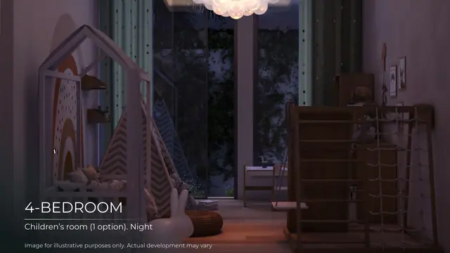 Layan Lucky Villas II — Детская комната вечером, Лаян, Пхукет