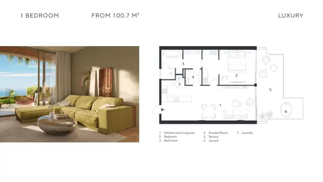 Layan Verde — Luxury · 1 спальня · от 100.7 м², Лаян, Пхукет