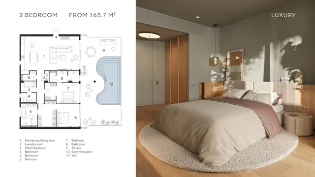 Layan Verde — Luxury · 2 спальни · от 165.7 м², Лаян, Пхукет