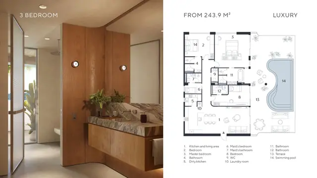 Layan Verde — Luxury · 3 спальни · от 243.9 м², Лаян, Пхукет