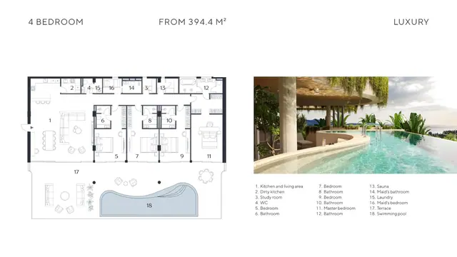 Layan Verde — Luxury · 4 спальни · от 394.4 м², Лаян, Пхукет