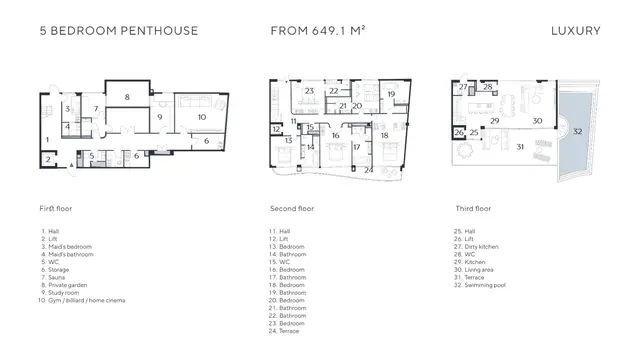 Layan Verde — Luxury · пентхаус 5 спален · от 649.1 м², Лаян, Пхукет