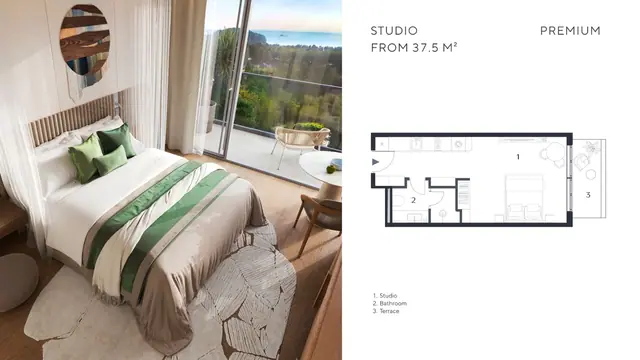 Layan Verde — Premium · студия · от 37.5 м², Лаян, Пхукет