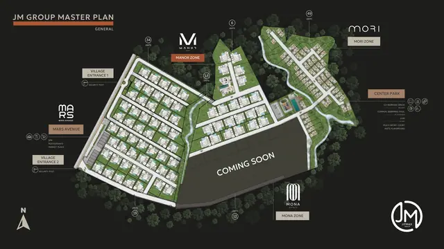 Manor Mori — Генплан застройки JM Group, Банг Тао и Лагуна, Пхукет