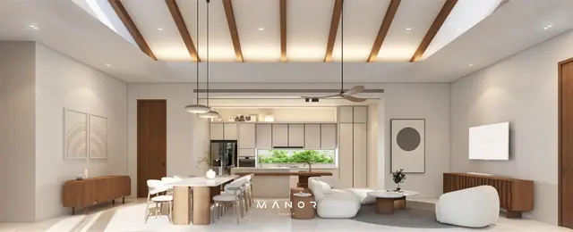 Manor — Кухня-гостиная, Банг Тао и Лагуна, Пхукет