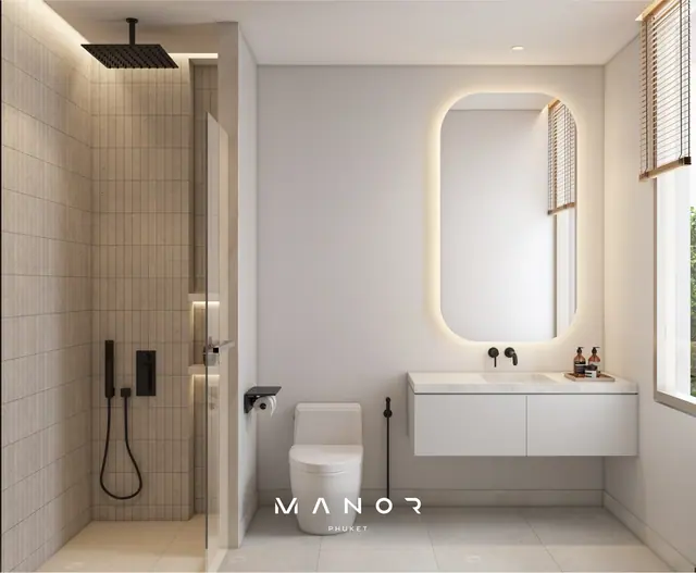 Manor — Ванная комната, Банг Тао и Лагуна, Пхукет