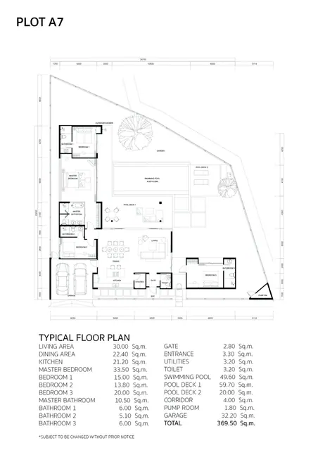 Mono Champaca — Участок A7 — 4 спальни · 370 м², Банг Тао и Лагуна, Пхукет
