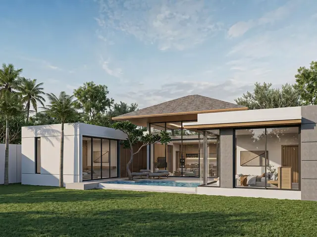 Mouana Residence KO KAEO — Вилла с бассейном — визуализация, Ко Кео, Пхукет
