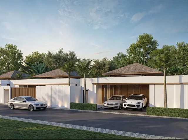 Mouana Residence KO KAEO — Въезд и парковка — визуализация, Ко Кео, Пхукет