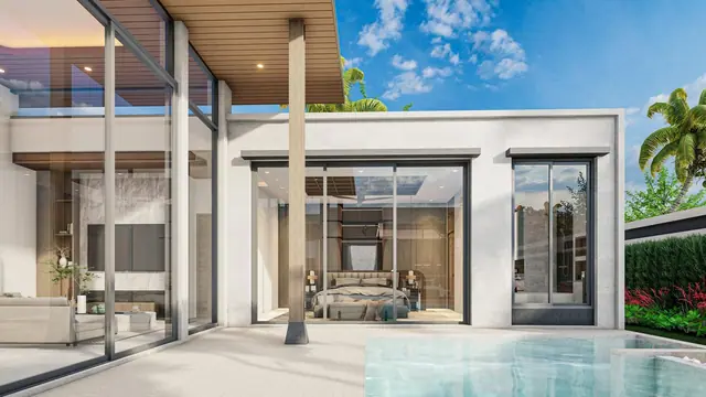 Mouana Residence KO KAEO — Панорамное остекление и бассейн, Ко Кео, Пхукет