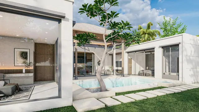 Mouana Residence KO KAEO — Бассейн и вид на виллу, Ко Кео, Пхукет