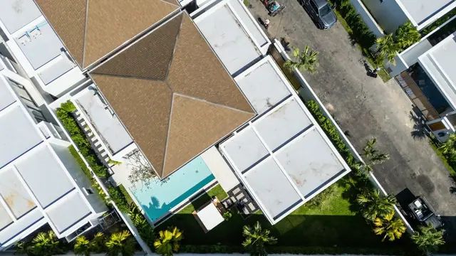 Mouana Residence KO KAEO — Крыша и бассейн с воздуха, Ко Кео, Пхукет