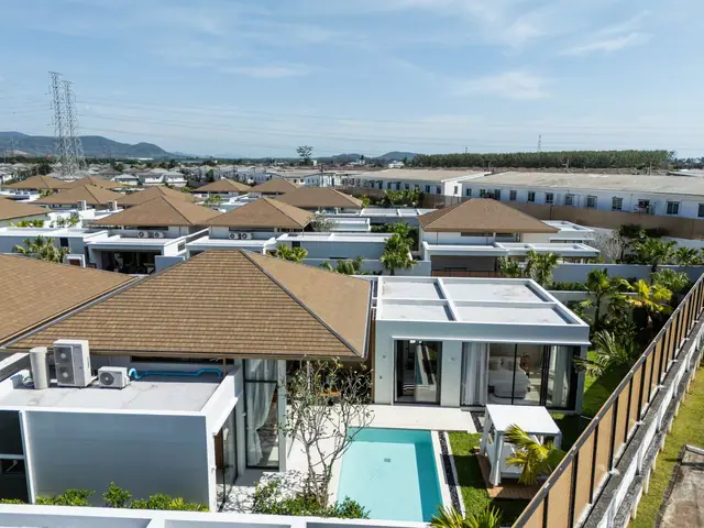 Mouana Residence KO KAEO — Аэросъёмка посёлка, Ко Кео, Пхукет