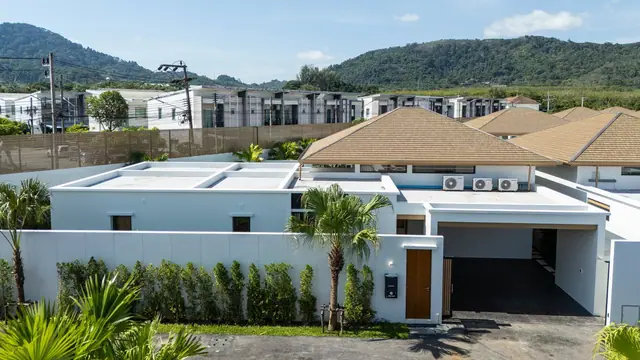 Mouana Residence KO KAEO — Ряды вилл с воздуха, Ко Кео, Пхукет