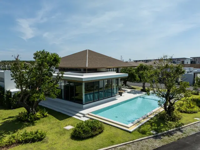 Mouana Residence KO KAEO — Аэросъёмка: вилла в зелени, Ко Кео, Пхукет