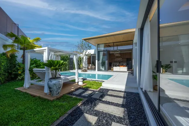 Mouana Residence KO KAEO — Двор с бассейном и беседкой, Ко Кео, Пхукет