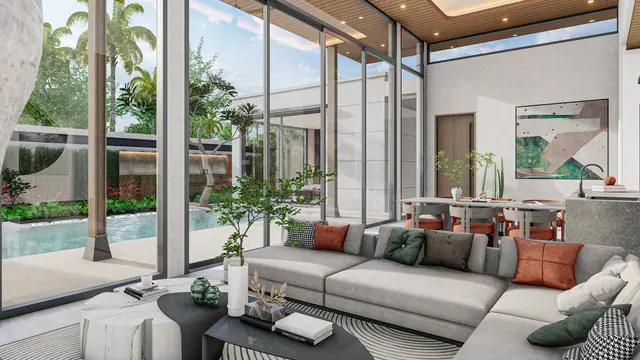 Mouana Residence KO KAEO — Гостиная-столовая, Ко Кео, Пхукет
