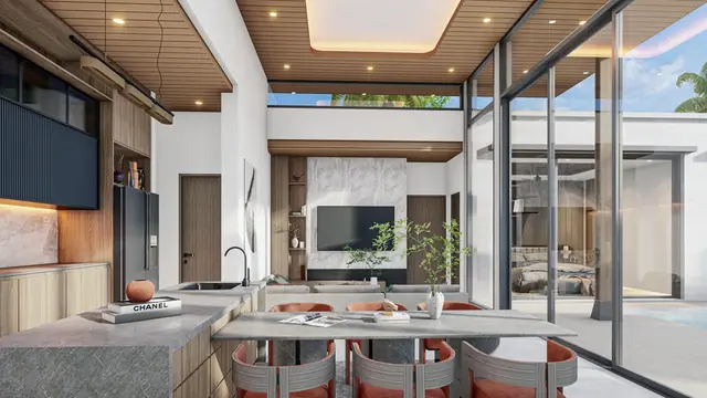 Mouana Residence KO KAEO — Кухня-столовая, Ко Кео, Пхукет