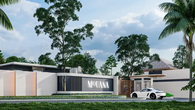 Mouana Serenity Cherng Talay — Въездная группа вечером, Банг Тао и Лагуна, Пхукет