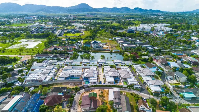 Mouana Serenity Cherng Talay — Вид на район с высоты, Банг Тао и Лагуна, Пхукет