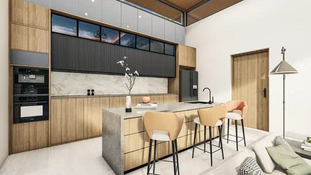 Mouana Serenity Cherng Talay — Кухня с островом, Банг Тао и Лагуна, Пхукет