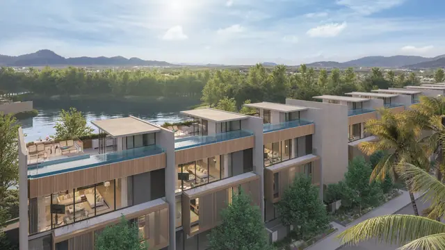 Nammu Banyan Tree Beach Residences — Фасады со стороны моря, Банг Тао и Лагуна, Пхукет