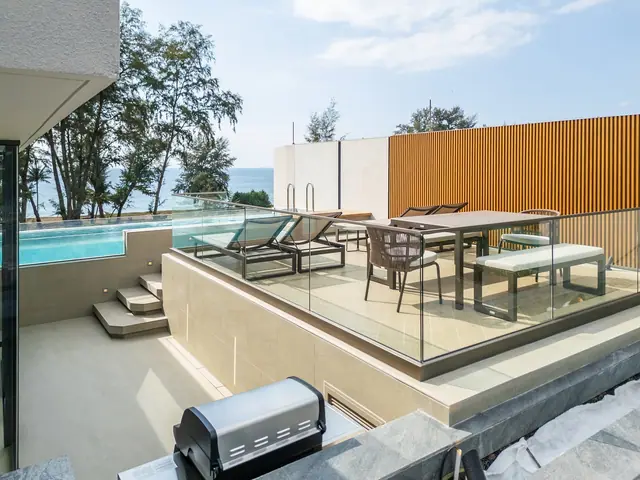 Nammu Banyan Tree Beach Residences — Готовый дом: крыша с бассейном, Банг Тао и Лагуна, Пхукет