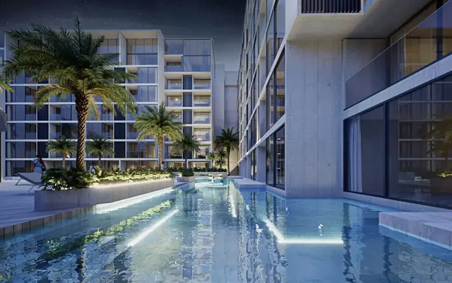 Next Point Condominium — Бассейн между корпусами, Раваи и Най Харн, Пхукет