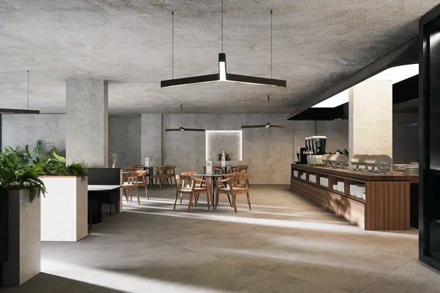 Next Point Condominium — Линия раздачи ресторана, Раваи и Най Харн, Пхукет
