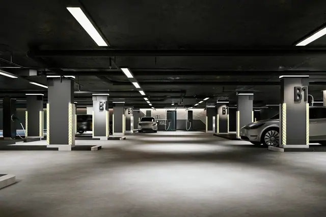Next Point Condominium — Подземный паркинг, Раваи и Най Харн, Пхукет