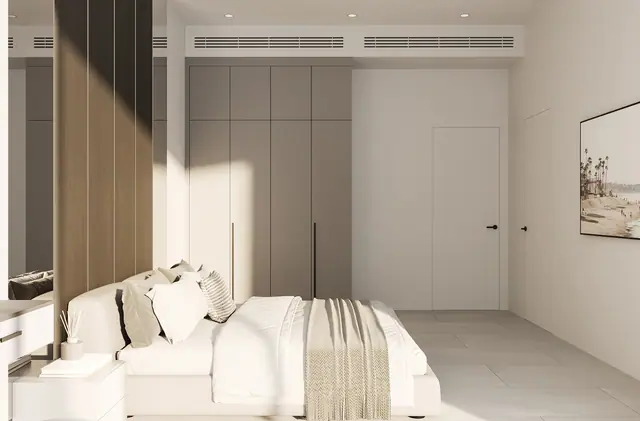 Next Point Condominium — Спальня со встроенным гардеробом · угловая квартира, Раваи и Най Харн, Пхукет