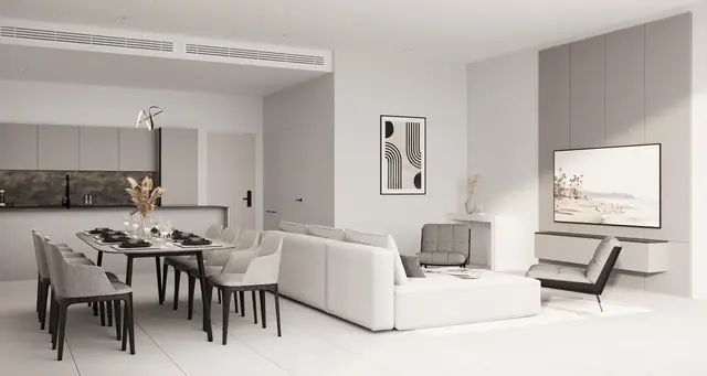 Next Point Condominium — Гостиная-столовая с кухней · 1 спальня, Раваи и Най Харн, Пхукет
