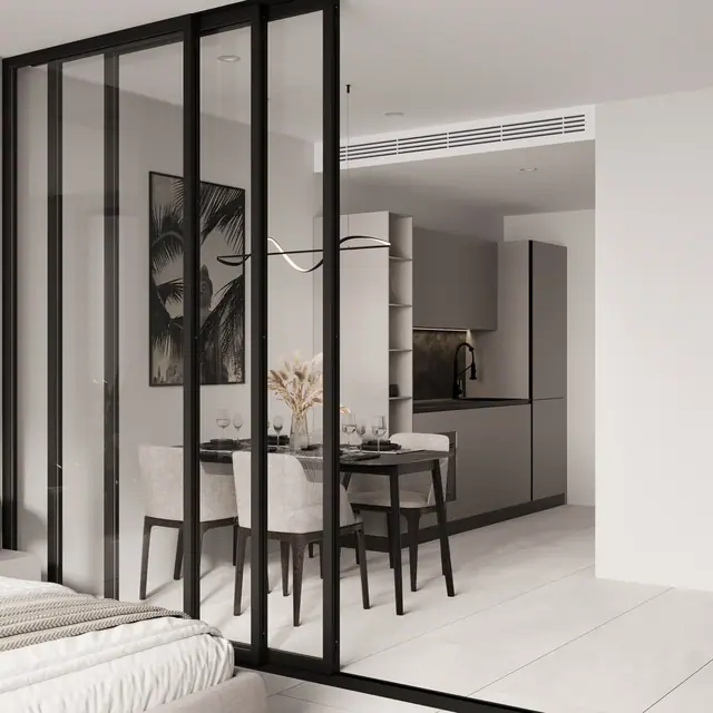 Next Point Condominium — Студия: обеденная зона и кухня, Раваи и Най Харн, Пхукет
