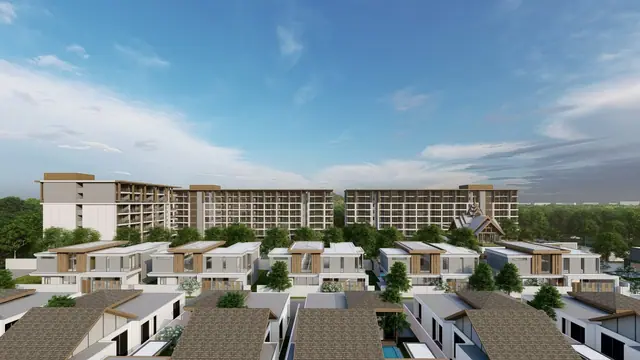 Ozone Oasis Condominium — Корпус и малоэтажная застройка, Банг Тао и Лагуна, Пхукет