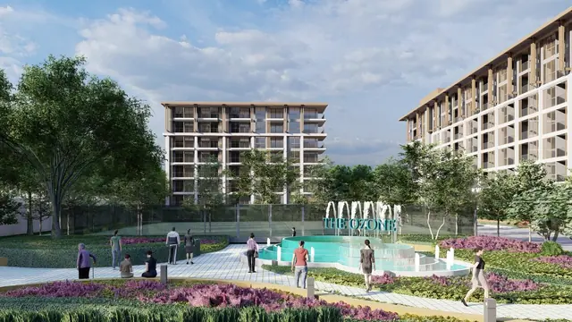 Ozone Oasis Condominium — Фонтаны на площади, Банг Тао и Лагуна, Пхукет